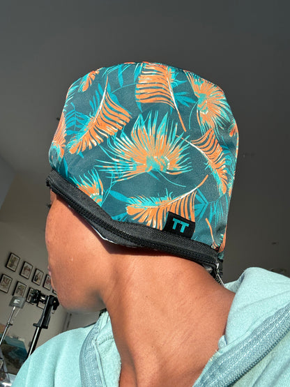 PRE-ORDER! Texture Talks Deep Conditioning Treatment Heat Hat - LIMITED EDITION TROPICAL PRINT